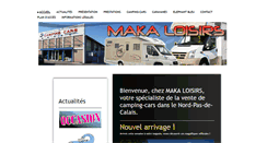 Desktop Screenshot of makaloisirs.com